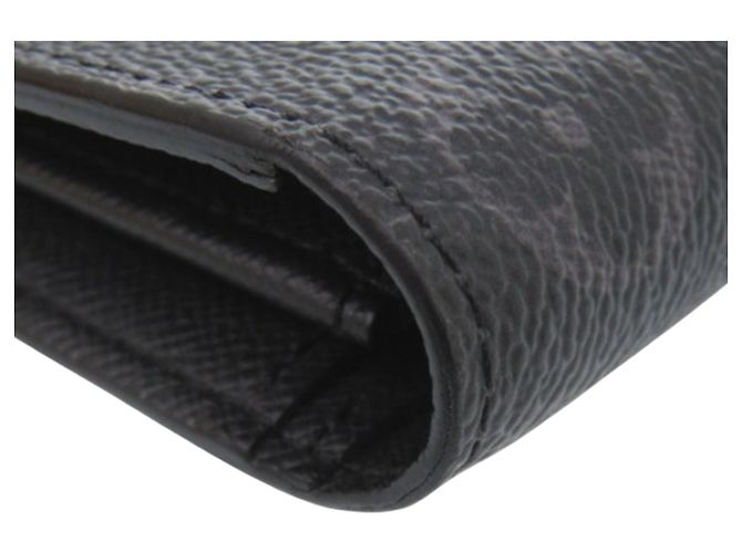 Louis Vuitton Black Monogram Eclipse Sunrise Brazza Wallet - view 9