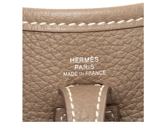 Hermès Marrone Clemence Evelyne 16 Amazone Taupe - vista 6