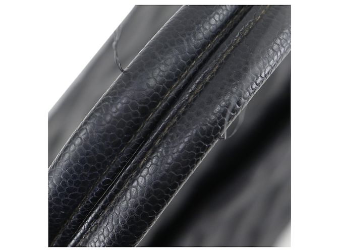 Borsa Medallion in Caviar Nero di Chanel - vista 14