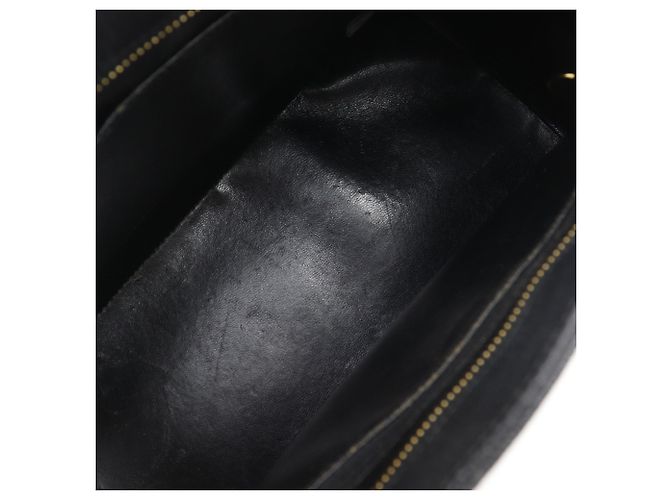 Borsa Medallion in Caviar Nero di Chanel - vista 4