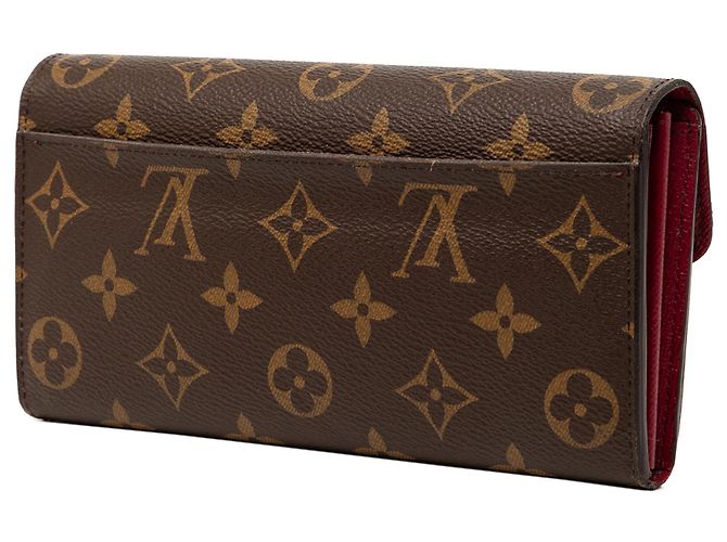 Portafoglio Sarah Monogram Marrone Louis Vuitton - vista 2