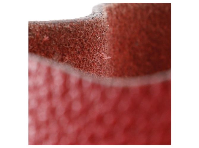 Hermès Picotin Lock 26 in Pelle Clemence Rossa Rosso Bordò - vista 21