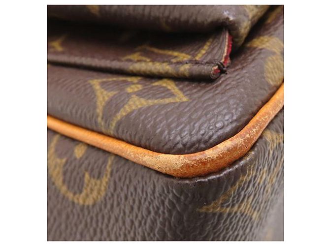 Louis Vuitton Borsa Viva Cite PM Monogramma Marrone - vista 16