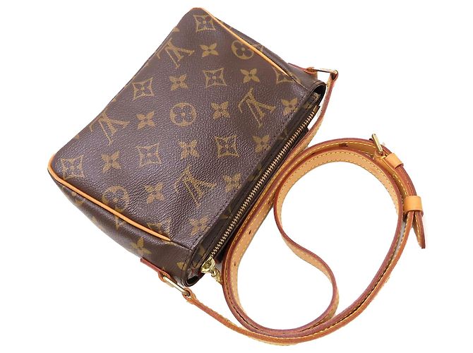 Louis Vuitton Borsa Viva Cite PM Monogramma Marrone - vista 4