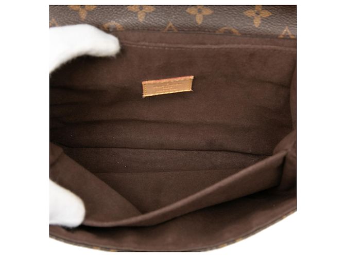 Pochette Metis Monogram Marrone Louis Vuitton - vista 4