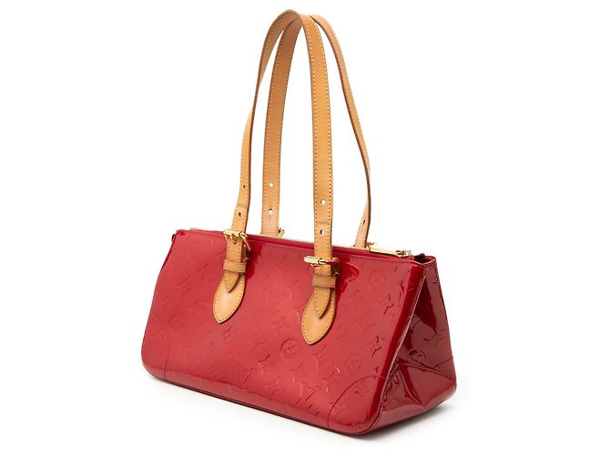 Louis Vuitton Avenue Rosewood Monogram Vernis Rosso - vista 2