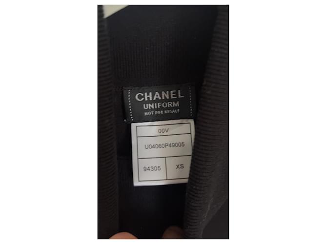 Chanel Herren Wollpullover schwarz - Ansicht 2