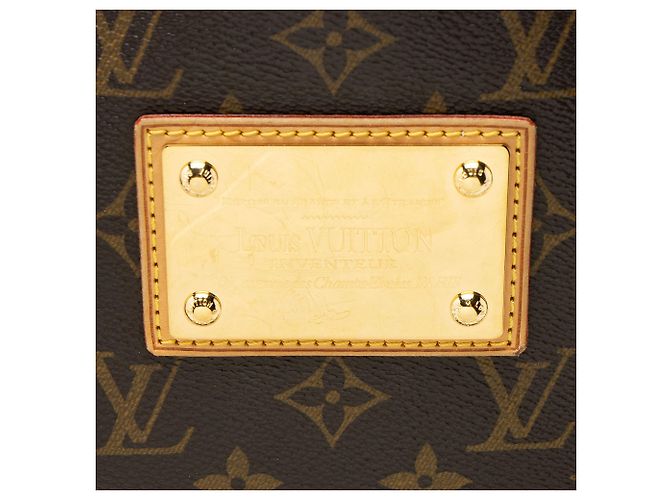 Bolsa de Ombro Galliera PM em Canvas Monogram Louis Vuitton Marrom - vista 9