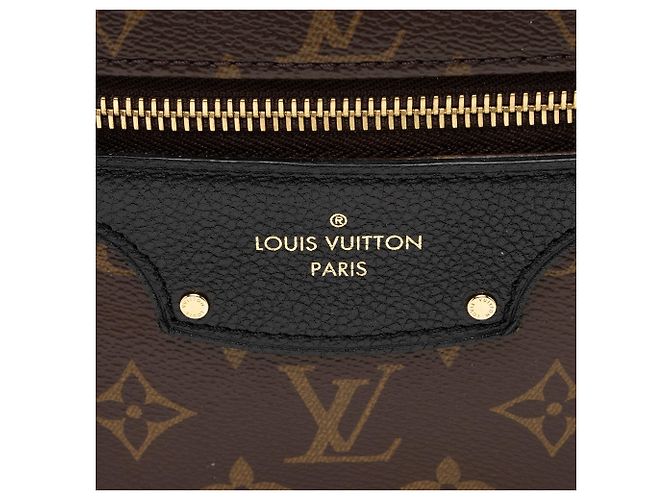 Borsa Tournelle MM in tela Monogram Louis Vuitton Nero - vista 9