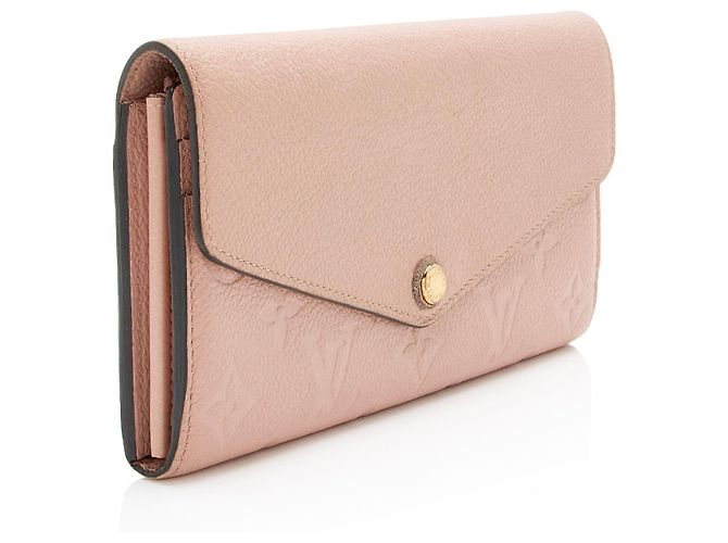 Cartera Sarah Monogram Empreinte Louis Vuitton Rosa - vista 2