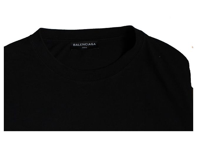 T-shirt Sinners Balenciaga Nero - vista 7