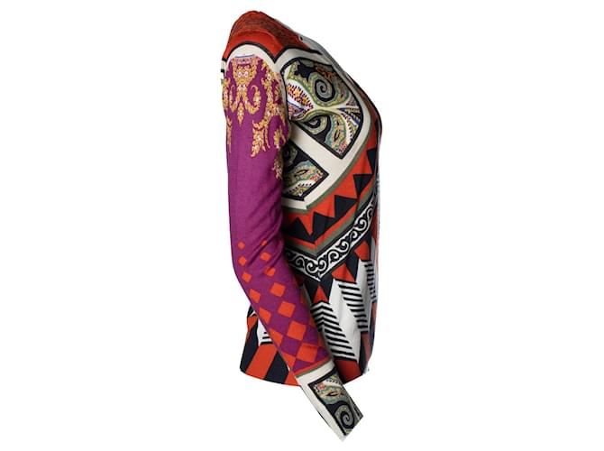 Etro, suéter de cachemira multi Multicolor - vista 4