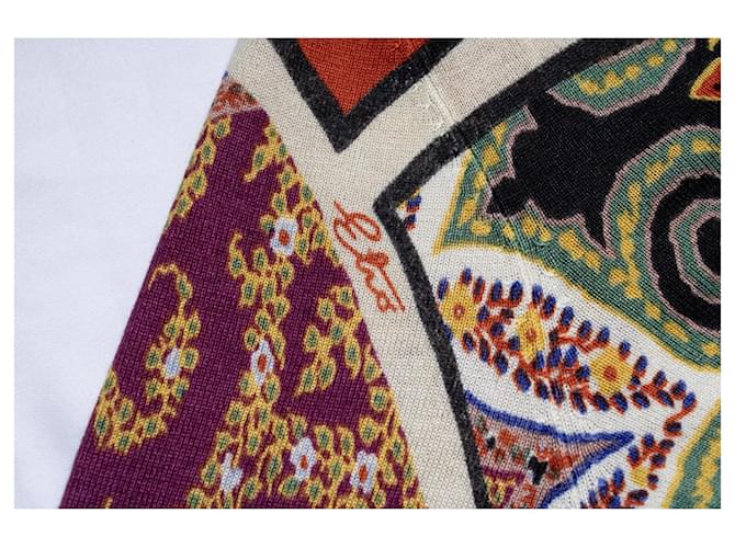 Etro, suéter de cachemira multi Multicolor - vista 6