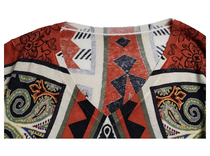 Etro, suéter de cachemira multi Multicolor - vista 7