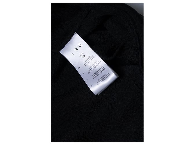 IRO, top jarl negro con encaje - vista 7