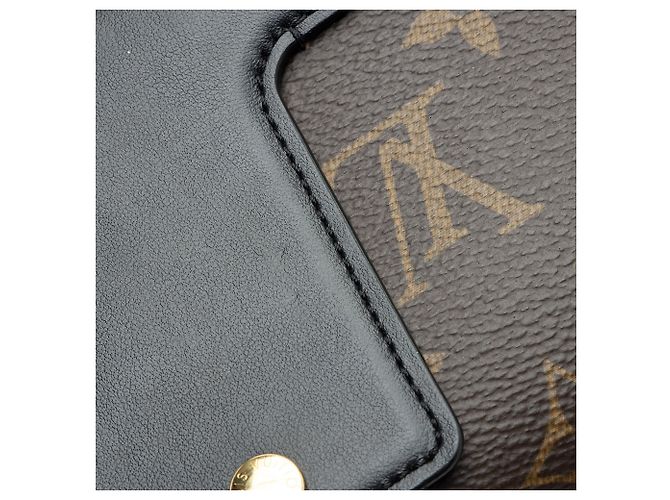 Cintura con lucchetto in tela Monogram Louis Vuitton Nero - vista 10