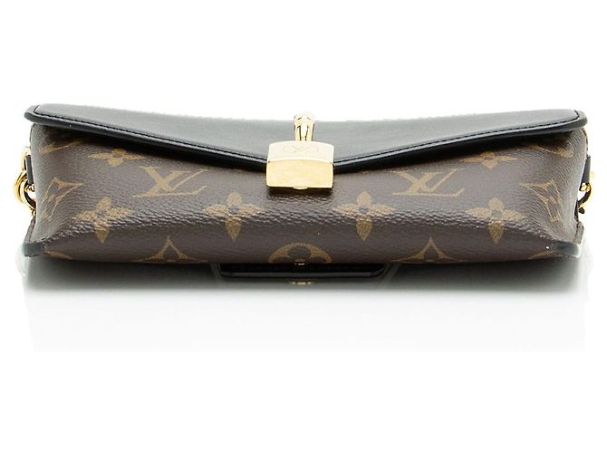 Cintura con lucchetto in tela Monogram Louis Vuitton Nero - vista 4