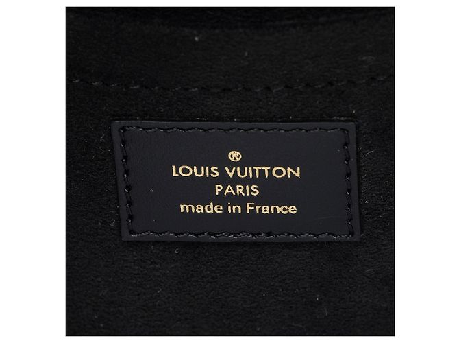 Cintura con lucchetto in tela Monogram Louis Vuitton Nero - vista 7