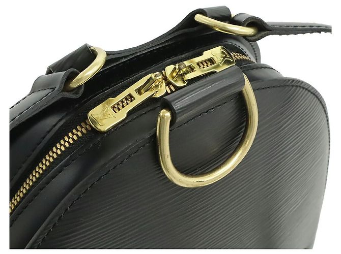Louis Vuitton Epi Leather Mabillon Backpack Black - view 4