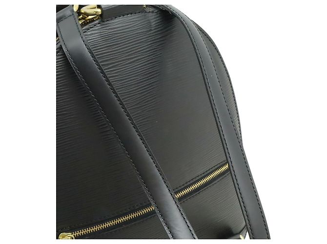 Louis Vuitton Epi Leather Mabillon Backpack Black - view 6