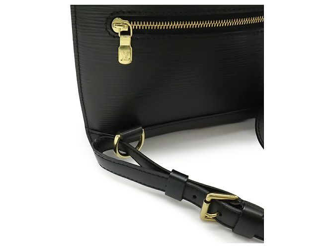 Louis Vuitton Epi Leather Mabillon Backpack Black - view 7
