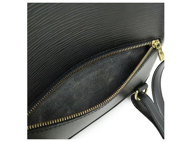 Louis Vuitton Epi Leather Mabillon Backpack Black - view 8