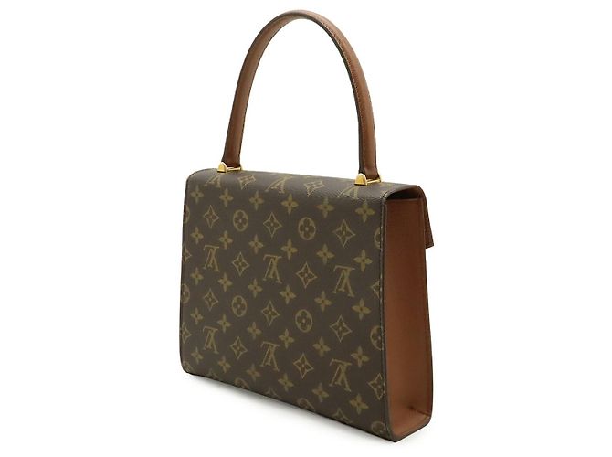 Borsa a mano Louis Vuitton Monogram Malletier Marrone - vista 2