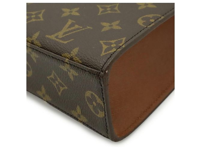 Borsa a mano Louis Vuitton Monogram Malletier Marrone - vista 3