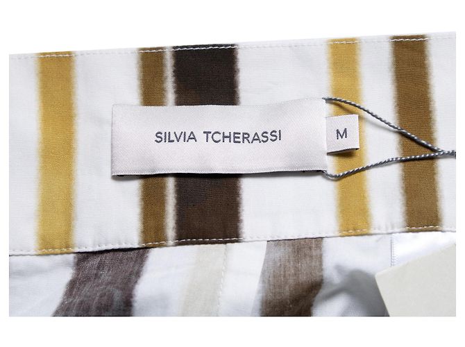 Autre Marque Falda midi de encaje a cuadros Shadia de Silvia Tcherassi Multicolor - vista 6