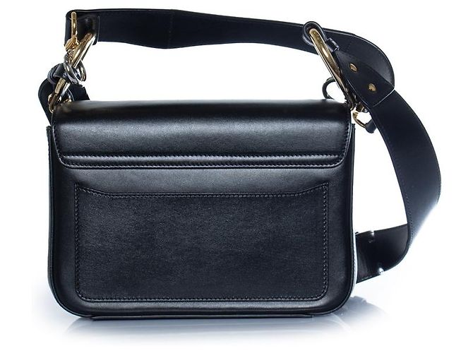 Chloé, borsa in pelle C nera Nero - vista 2