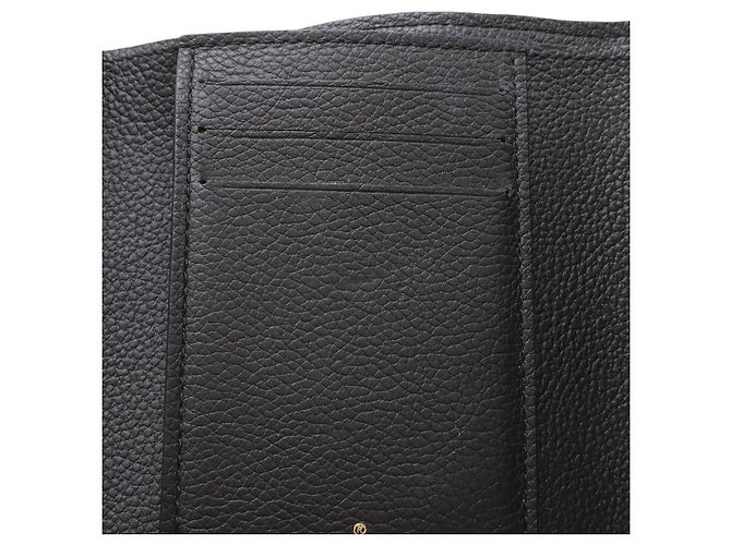 Portafoglio Victorine Monogram Empreinte Louis Vuitton Nero - vista 6
