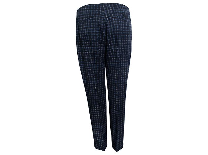 Calça estampada xadrez gráfica Prada Multicor - vista 2
