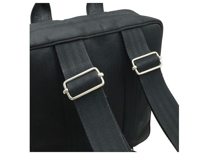 Hermès Zaino Hermes Acapulco 2WAY in pelle nera Nero - vista 5