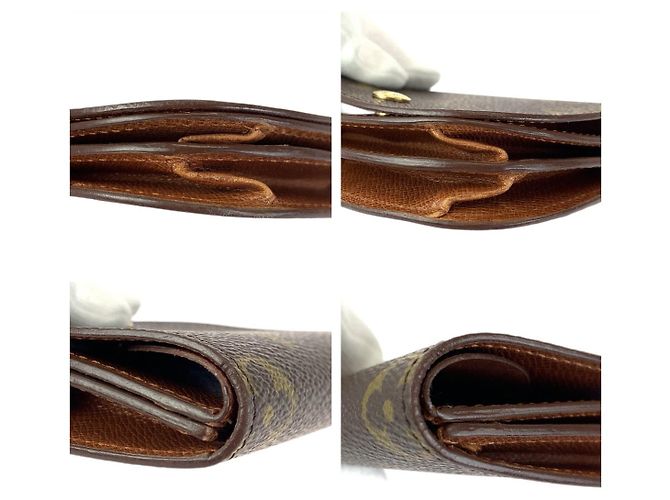 Portamonete Monogram Louis Vuitton Marrone - vista 3