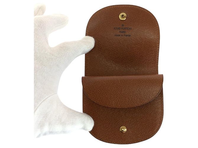 Portamonete Monogram Louis Vuitton Marrone - vista 5