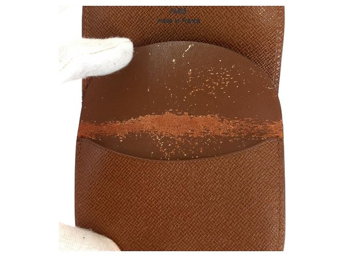 Portamonete Monogram Louis Vuitton Marrone - vista 6