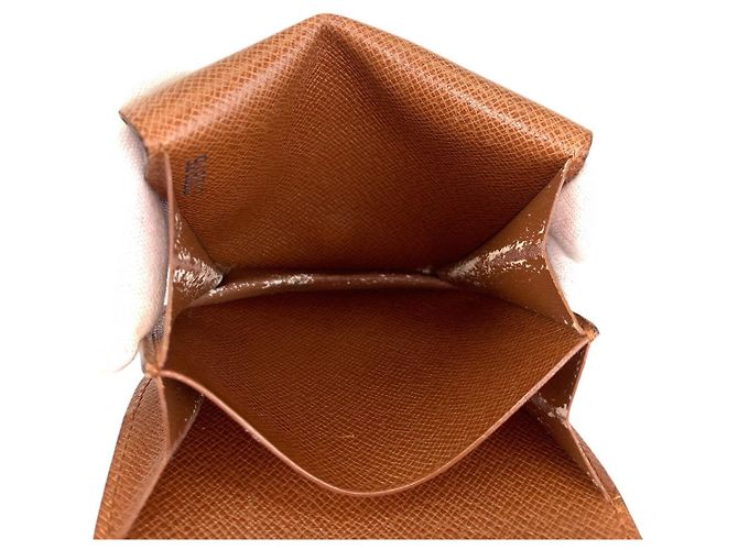 Portamonete Monogram Louis Vuitton Marrone - vista 9