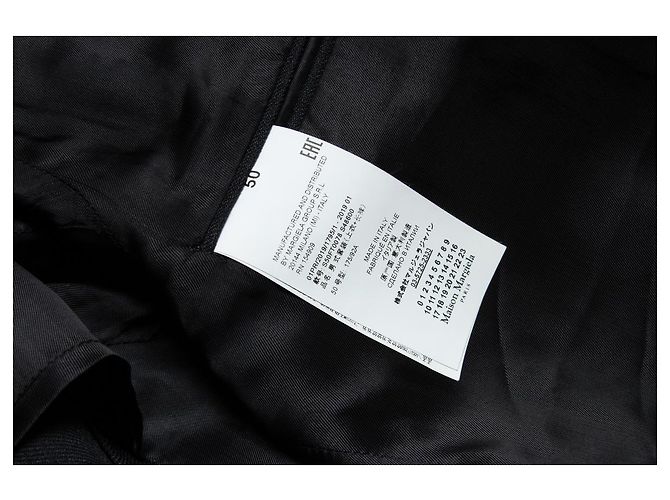 Maison Martin Margiela Maison Margiela, Schwarzer Einreiher-Blazer - Ansicht 5
