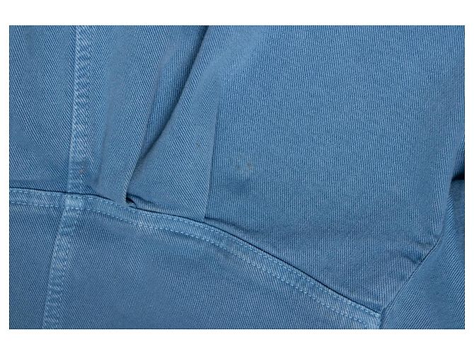 Cappotto in denim blu 17S di Chanel - vista 9