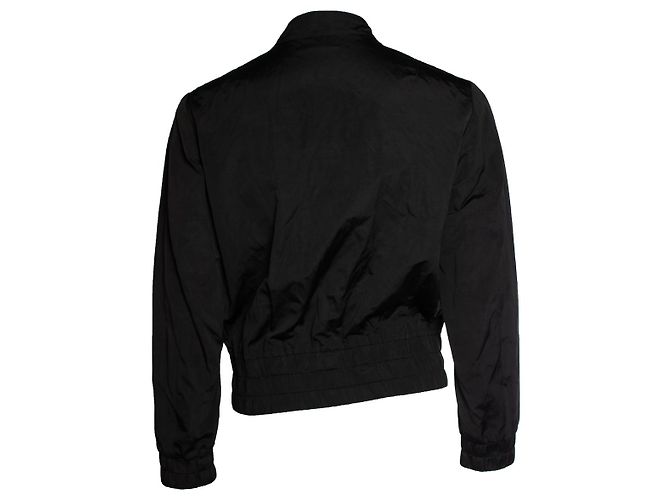 Giacca bomber nera decorata di Dries van Noten Nero - vista 2