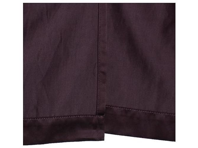 Dries van Noten, Cappotto lucido in bordeaux Rosso Bordò - vista 5