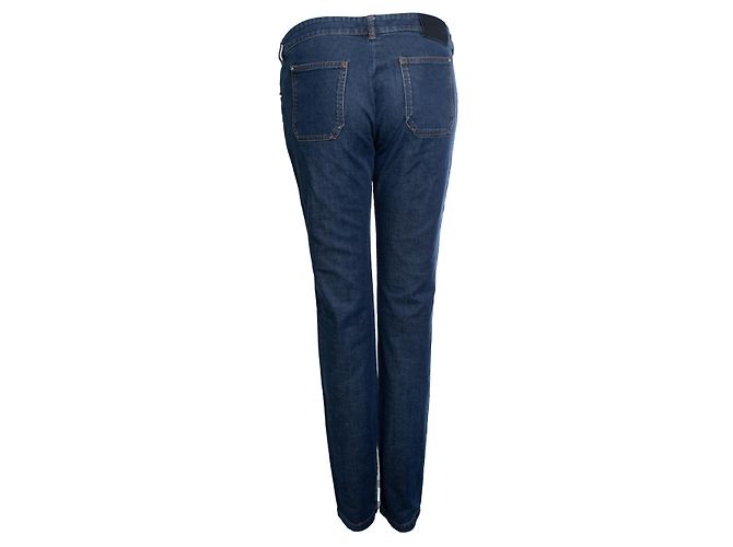 Balenciaga, jeans rectos azules - vista 2