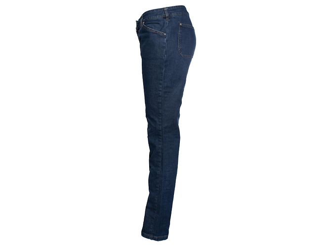 Balenciaga, jeans rectos azules - vista 3