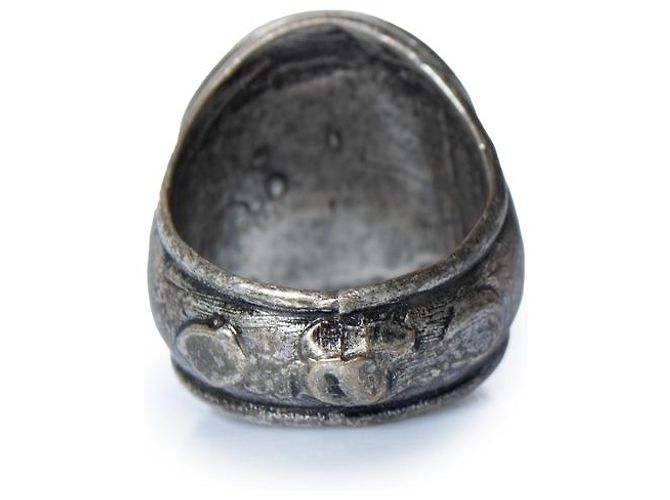 Maison Martin Margiela Maison Margiela, anillo de plata y oro Metálico - vista 4