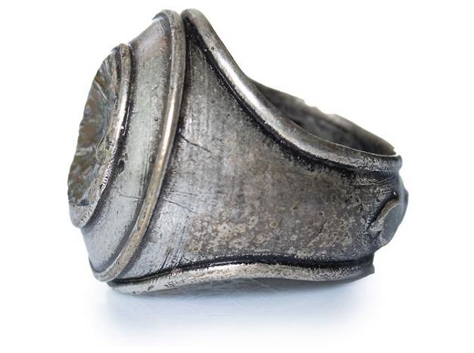Maison Martin Margiela Maison Margiela, anillo de plata y oro Metálico - vista 5