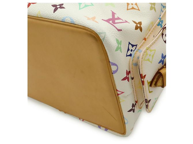 Noe Louis Vuitton Monogram Multicolor Petit Noé Schultertasche Weiß - Ansicht 3