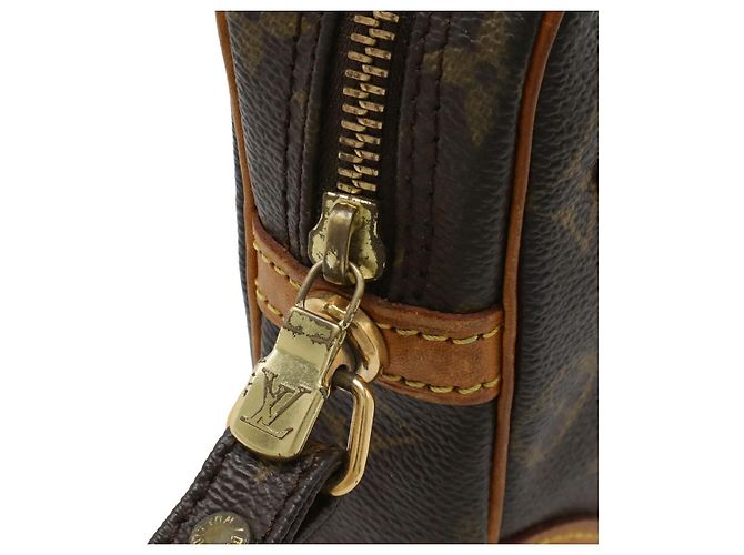Clutch Louis Vuitton Monogram Marly Dragonne GM Marrone - vista 4