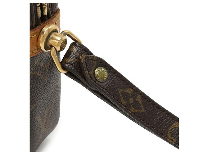 Clutch Louis Vuitton Monogram Marly Dragonne GM Marrone - vista 5