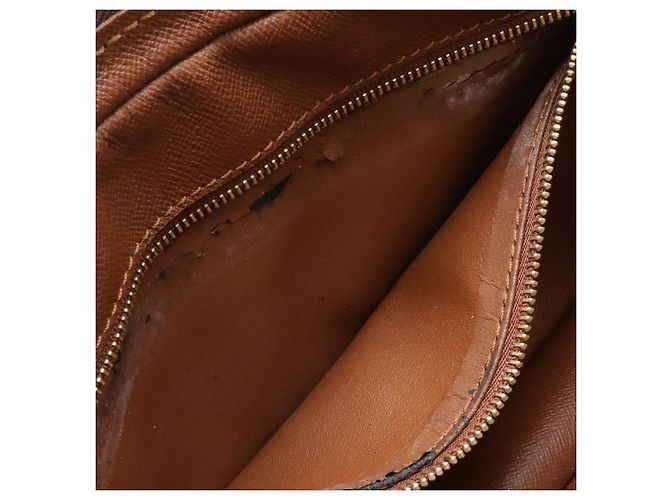 Clutch Louis Vuitton Monogram Marly Dragonne GM Marrone - vista 7