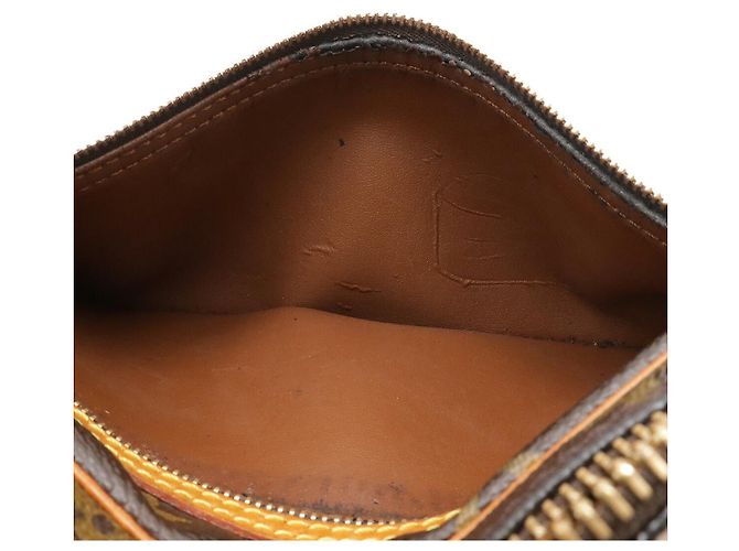 Clutch Louis Vuitton Monogram Marly Dragonne GM Marrone - vista 8